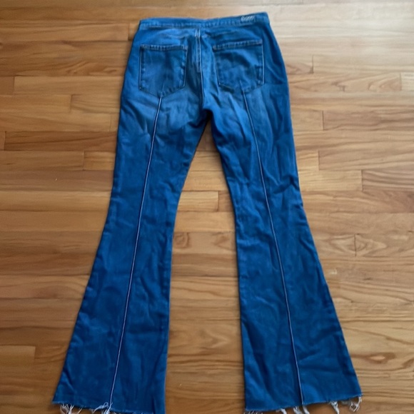 Acynetic Roxy High-Rise Flared-Leg Jeans A6 - Picture 5 of 6